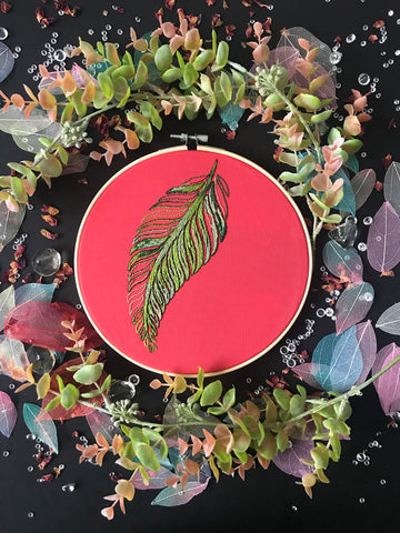 Fern Embroidery Kit