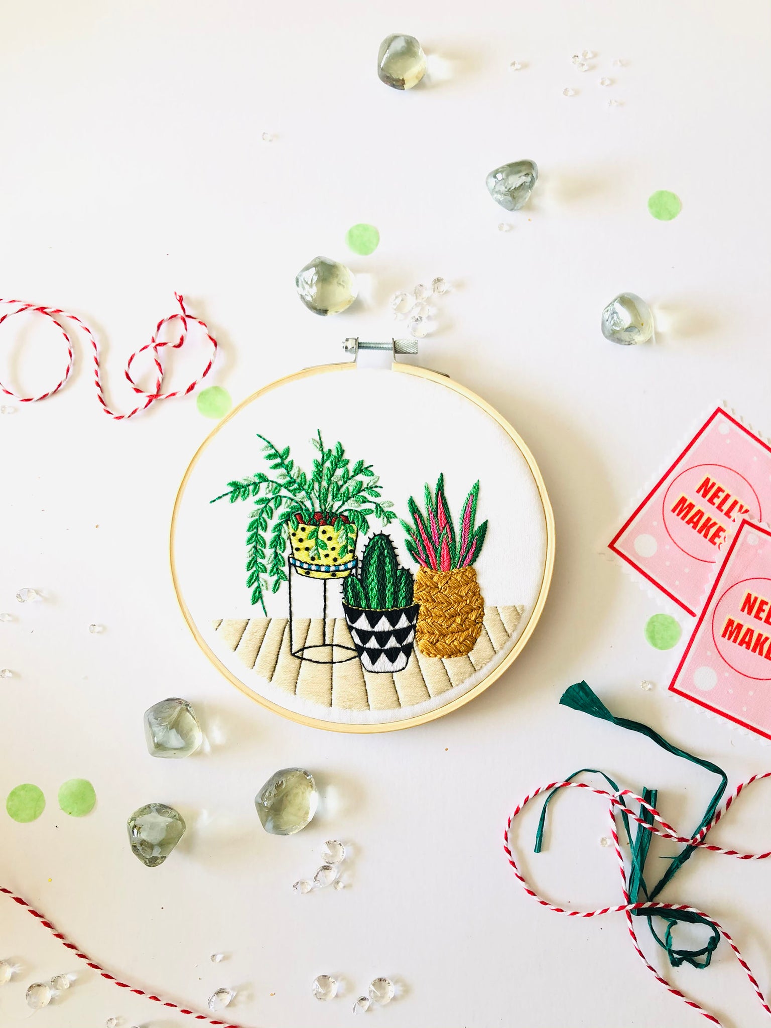 Botanical Vibes Embroidery Kit