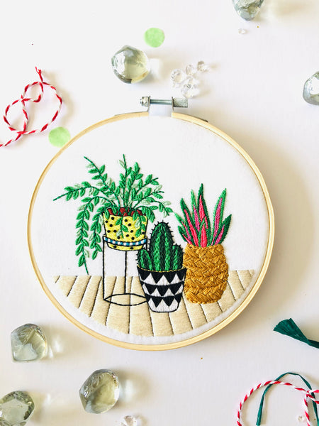 Botanical Vibes Embroidery Kit