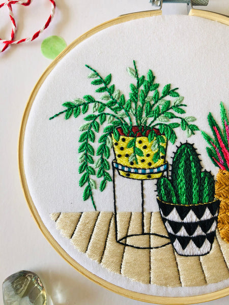 Botanical Vibes Embroidery Kit