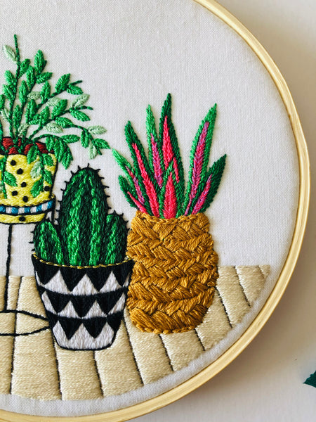 Botanical Vibes Embroidery Kit