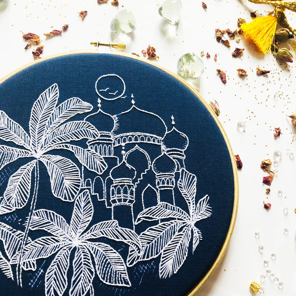 Hidden Palace Embroidery Kit