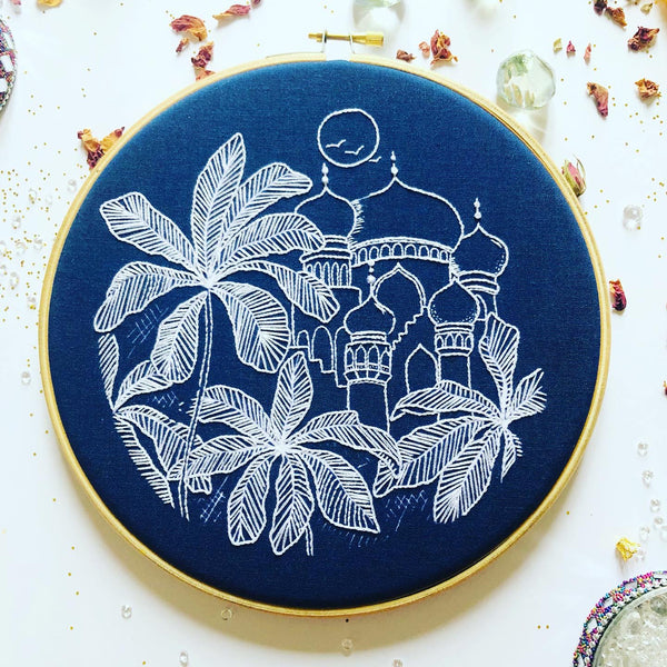 Hidden Palace Embroidery Kit