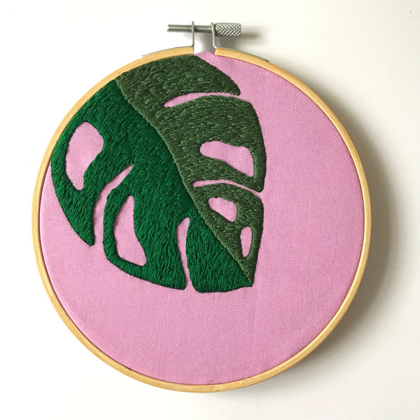 Palm Leaf embroidery kit