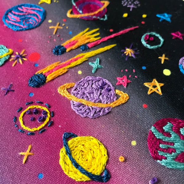 Shooting Stars Embroidery Kit