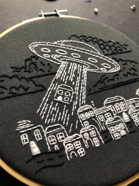 Oh My! UFO Embroidery Kit