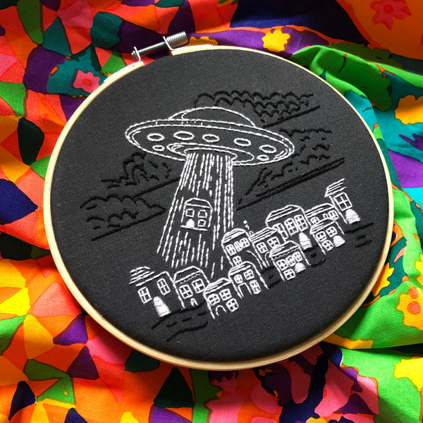 Oh My! UFO Embroidery Kit